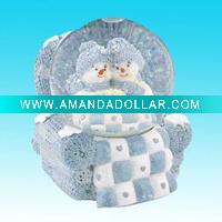 Wholesale Snow Buddies Musical Snowglobe