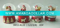 Wholesale Polyresin santa Claus Water ball