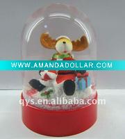 gift animal snow globe
