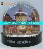 Castle Photo Snow Globe