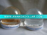 plastic water globe