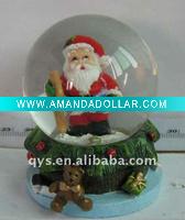 Wholesale Christmas crafts Santa Claus snow globe