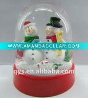 mini Snowman snow globes
