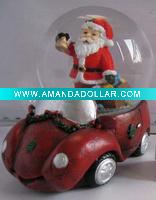 Glass dome car