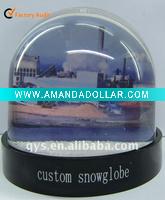 Industrial Area Landscape Snow Globe