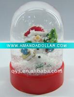 Wholesale christmas snowman water globe
