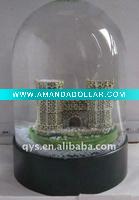 building souvenir water globe