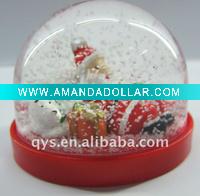 santa claus water globe