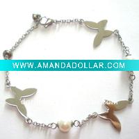 Wholesale wholesale fashion stainless steel costume jewelry bracelet