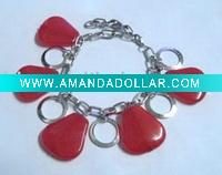 Wholesale Stainless steel bangle,Fashion Jewelry,Costume Jewelry,wooden bracelet