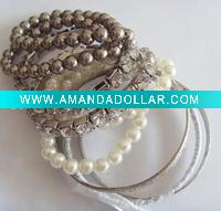 Costume Pearl bracelets&bangles