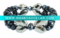 Wholesale fashion bead stretch bracelet(WB-0077A)