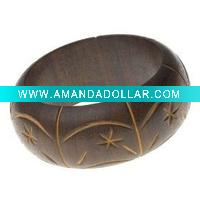 Wholesale wooden bangle