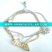 Wholesale wholesale fashion stainless steel costume jewelry bracelet