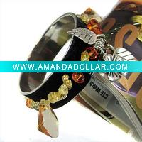 Wholesale Costume jewelry fashion rhinestone stone bangles