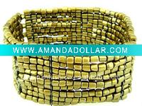 Wholesale costume jewelry plastic bracelet