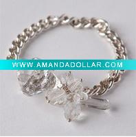 Crystal Charm Bracelet