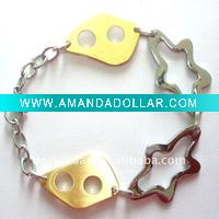 wholesale fashion stainless steel costume jewelry bracelet