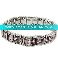 Wholesale Rhinestone stretch bracelet JBS3007-9