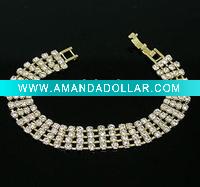 rhinestone bracelet