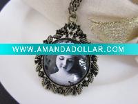 Wholesale Memory Gothic girl pendant series necklace antique costume jewelry