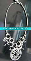 Simple Folk Love Pendant Costume Jewelry