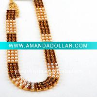 Wholesale Fashion pearl gold costume jewelry NO.:sy-y0298