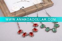Wholesale HOT,promotion costume jewelry,diamond necklace
