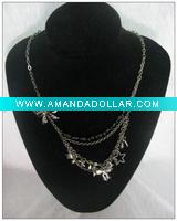 Wholesale alloy charm fashion costume necklace jewelry