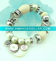 Wholesale costume jewelry pearl bracelet