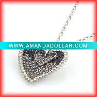 Wholesale costume jewelry, Made of alloy and rhinestone ,Customized Specifications are Accepted