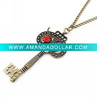 Wholesale Key shaped costume jewelry
