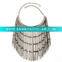 Wholesale Fashion alloy pendant chain necklace jewelry
