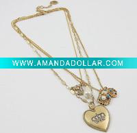 fancy costume alloy necklace