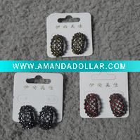 Wholesale Dreamland Jewelry Latest earring Alloy earring Diamond Costume earring Enchase earring YSMJ-007