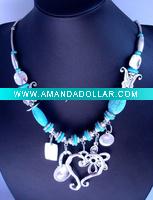 Wholesale Antique silver alloy necklace for 2011