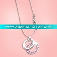 2010-2022 Cute Necklace with charm ring pendant