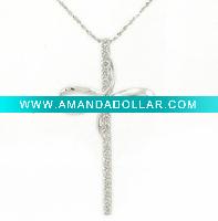 Wholesale fashion alloy pendant necklace
