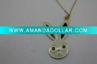 Wholesale Costume Jewelry Lovely Rabbit Necklace