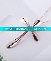 Wholesale fashion alloy pendant necklace