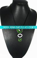 fashion enamel necklace