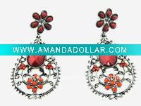 costume jewelry stone earrings