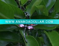 Wholesale costume jewelry fashion diamond dragonflynecklace