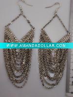 Wholesale fashion chain costume jewelry earring