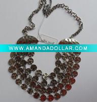 Wholesale large costume jewelry necklace