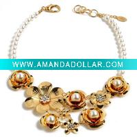 Wholesale Fashion alloy pendant chain necklace jewelry