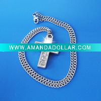 2010-2022 Novelty CZ cross Necklace jewely