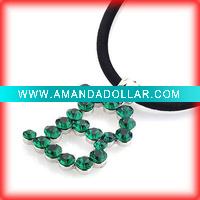 Wholesale Fashionable letter Necklace, costume jewelry,jewelry manufacture