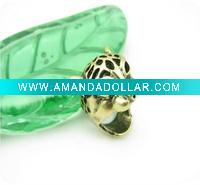 Vintage Costume Jewelry Vivid Tiger Head Ring
