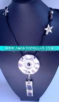 Antique silver alloy necklace for 2011
